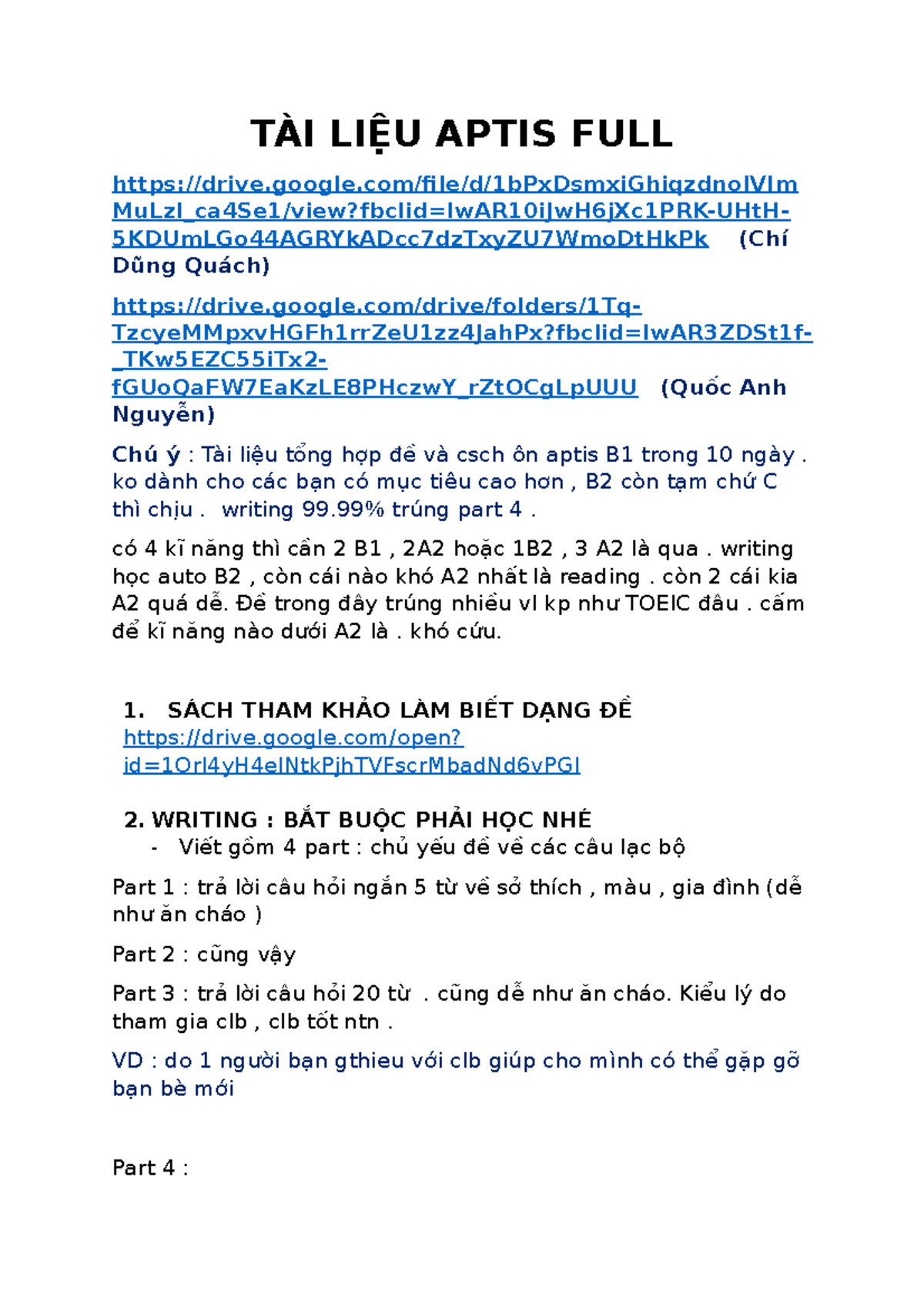 Aptis FULL CHUẨN - Lecture notes 11 - Kỹ thuật điện tử - HUST