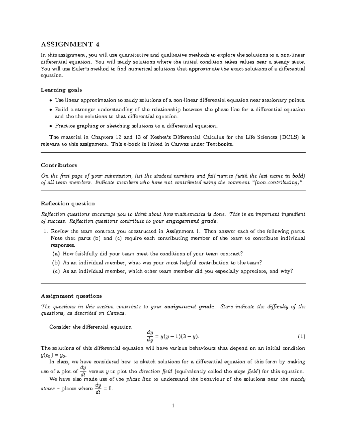 Written assignment 4 - ASSIGNMENT 4 In this assignment, you will use ...