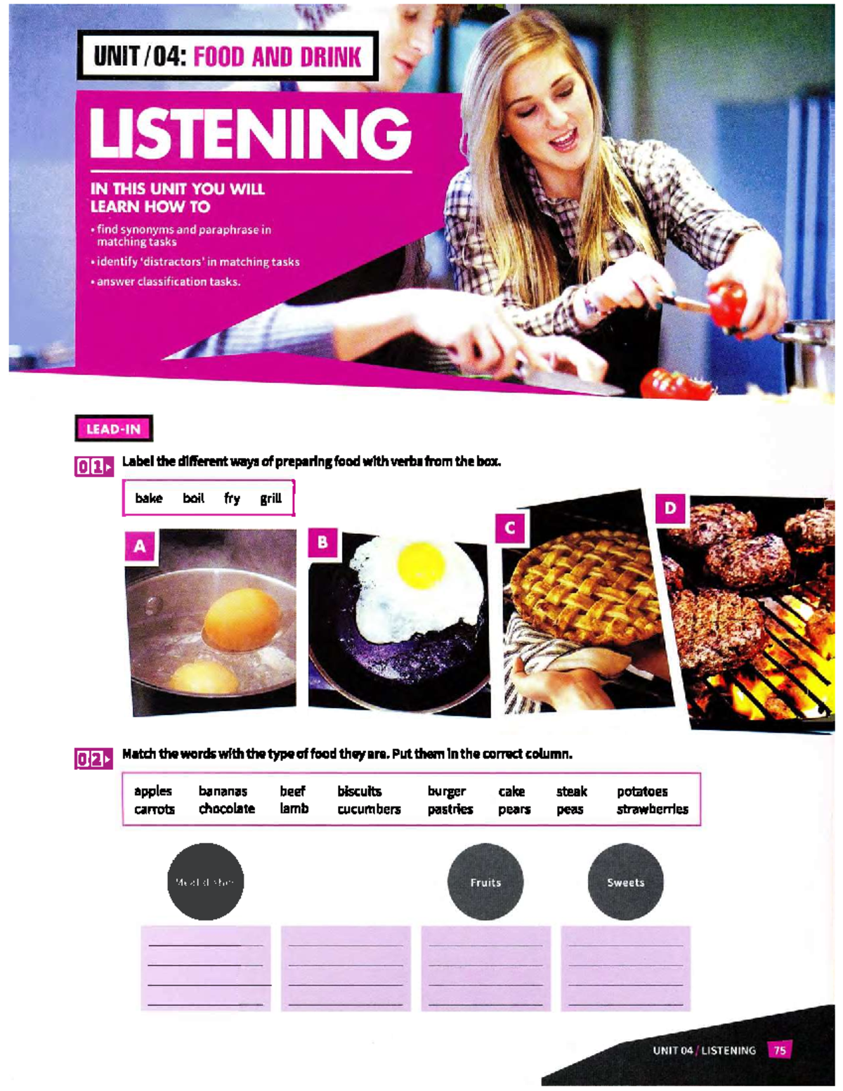04 Listening unit 4 - ielts - english - Studocu
