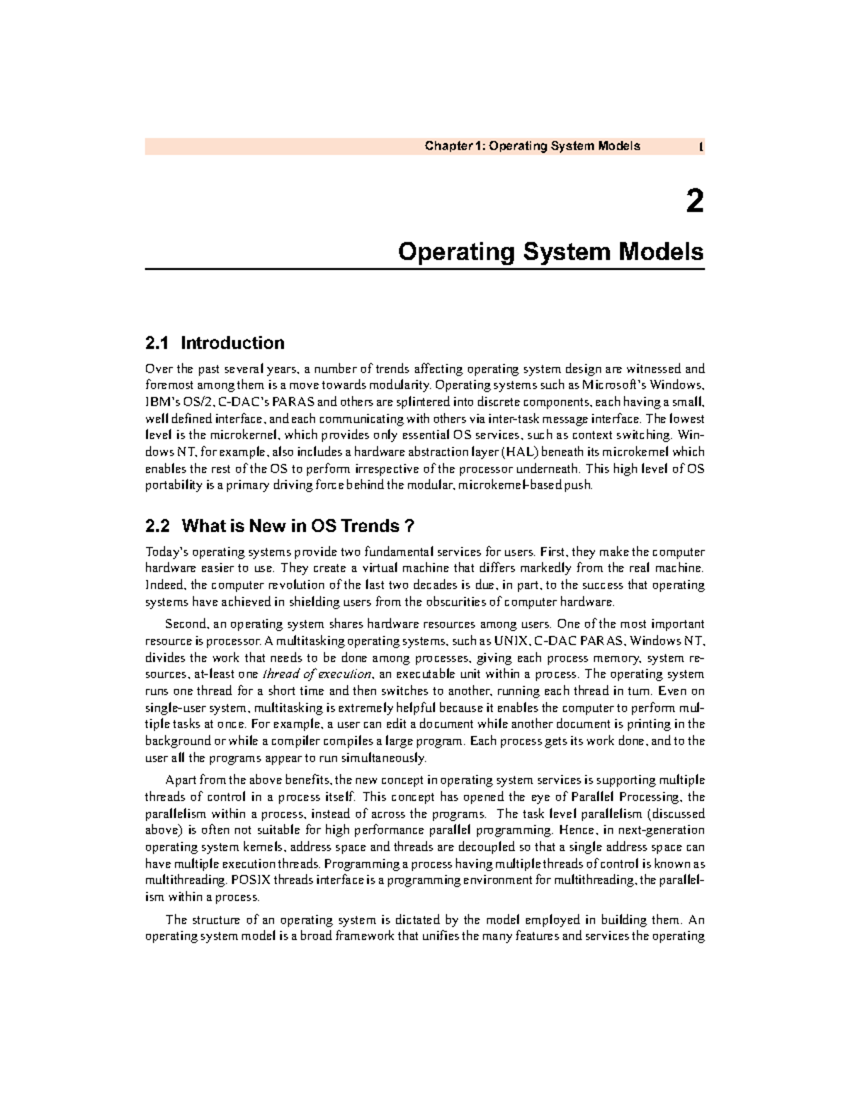Operating Systems Models notes - g 2IX2y 2 2w I P y 2 2w - Studocu