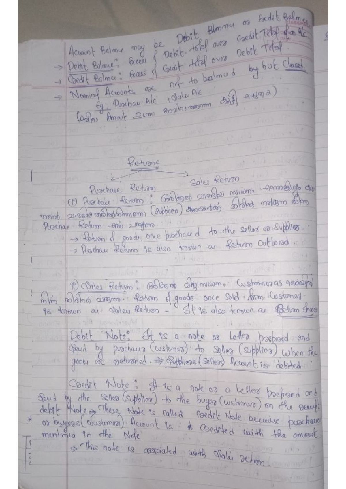 Difference Between Journal And Ledger - B. Com Co. Operation - Studocu