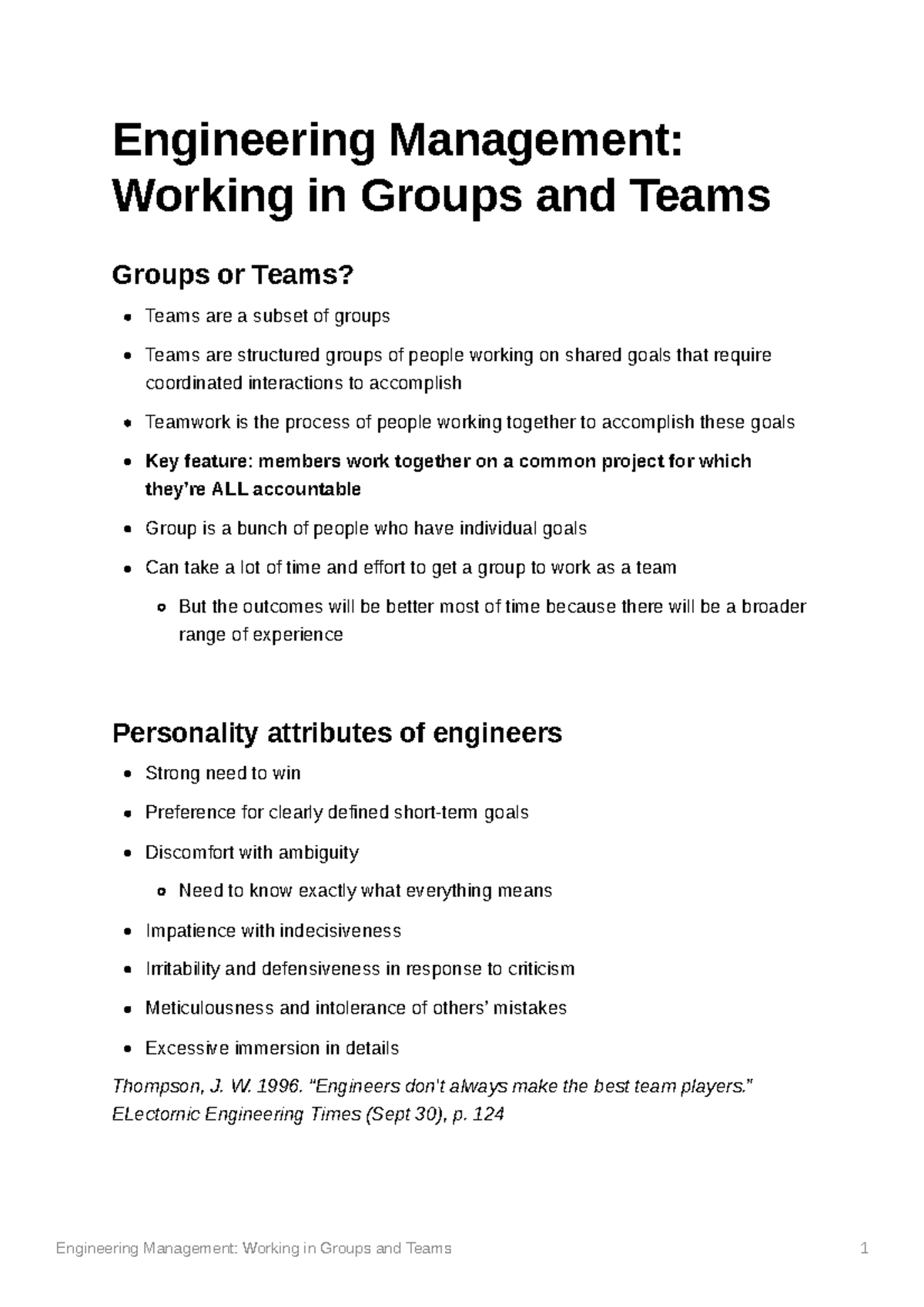 update assignment to groups of engineers