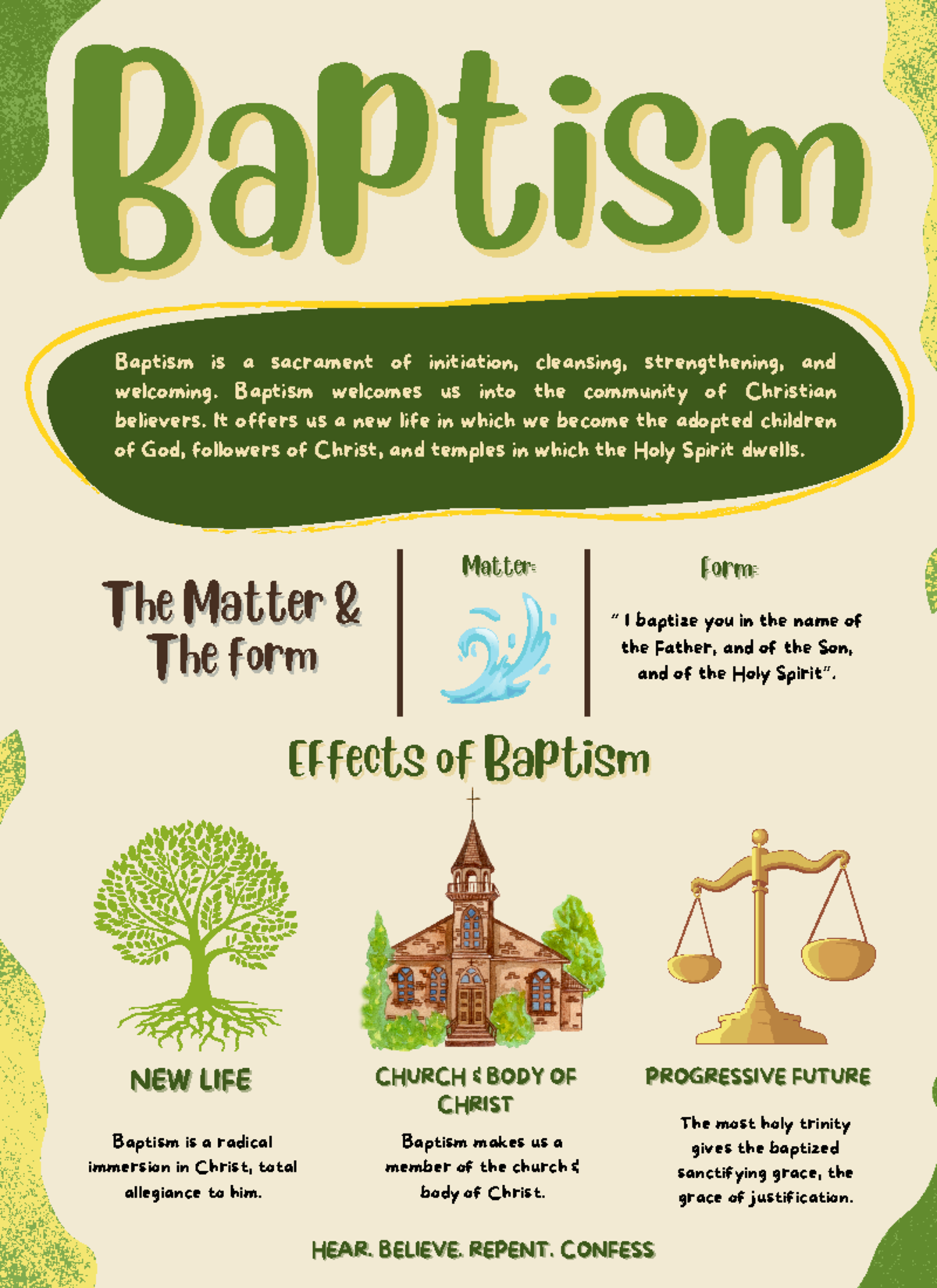 Baptism - Baptism welcomes us into the community of Christian ...