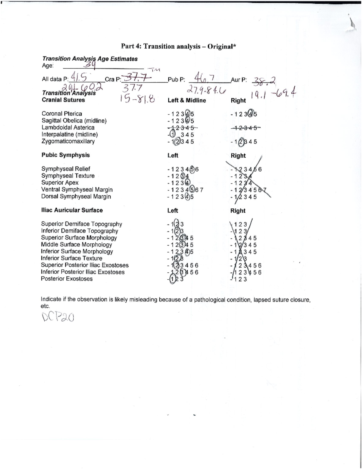 Adult lab 2 - lab - ANTH 310 - Studocu