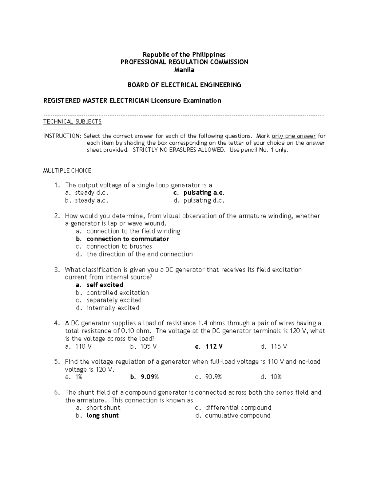RME Supplementary Problem-2 - BS Electrical Engineering - Studocu