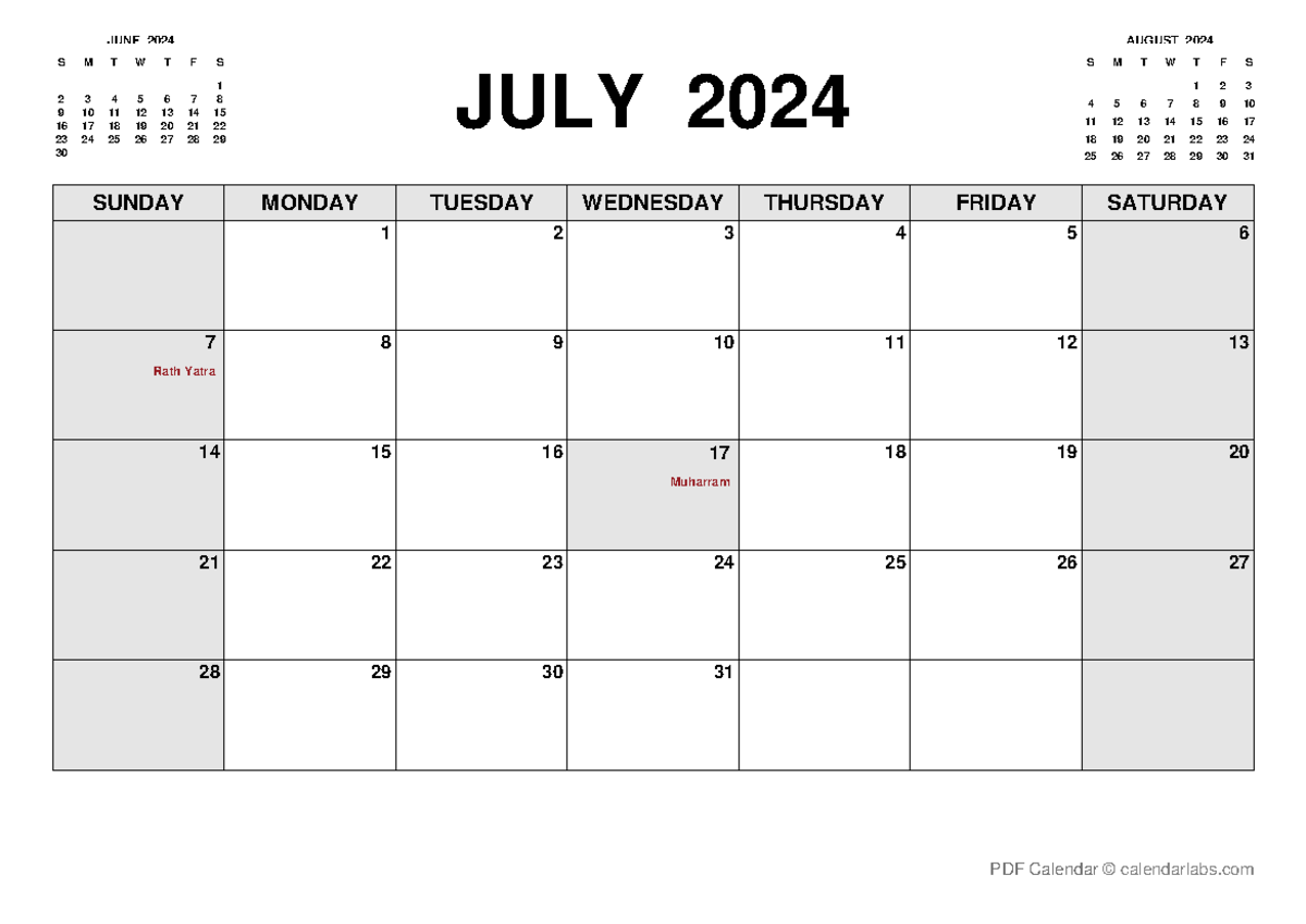 Monthly Calendar-6680400 a1aefb - SUNDAY MONDAY TUESDAY WEDNESDAY ...