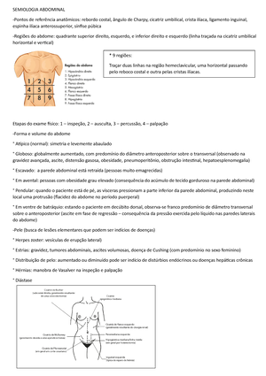 SOLUTION: Semiologia abdominal - Studypool