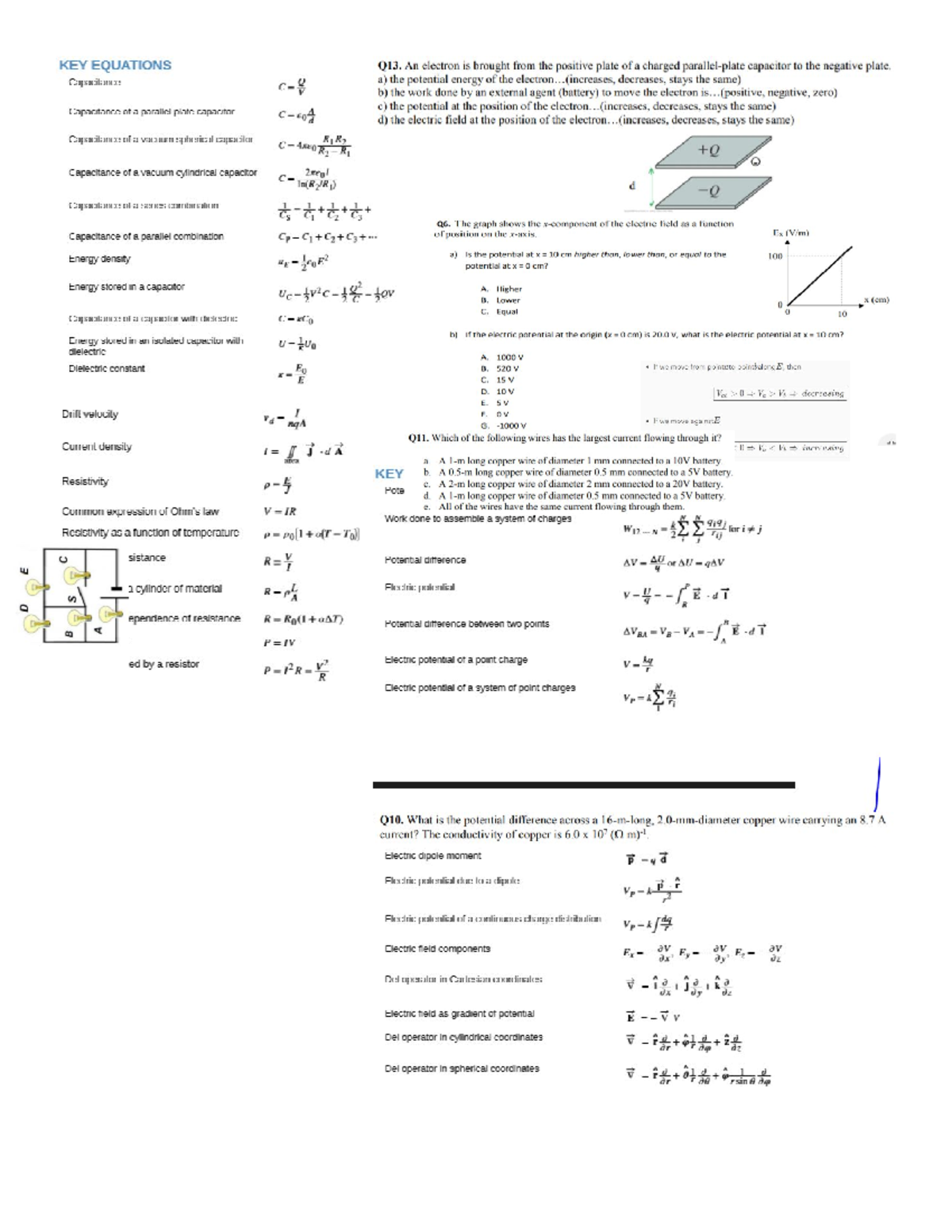 Phys 118 Midterm 2 Notes - Phys 118 - Studocu