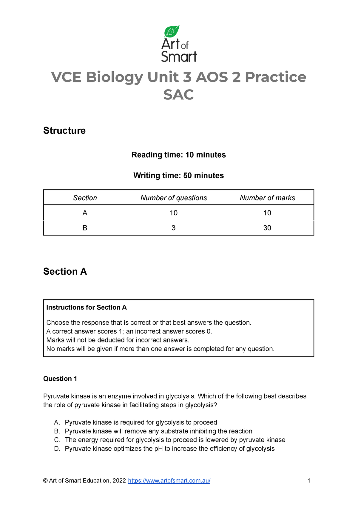 biology unit 3 assignment 2