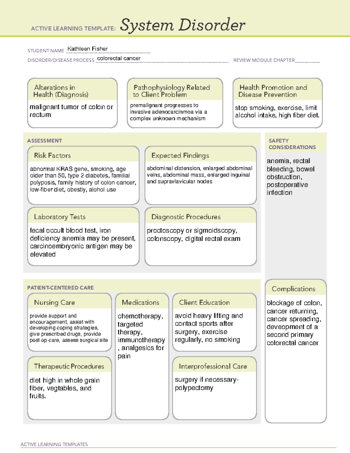 colon-cancer-system-disorder-template