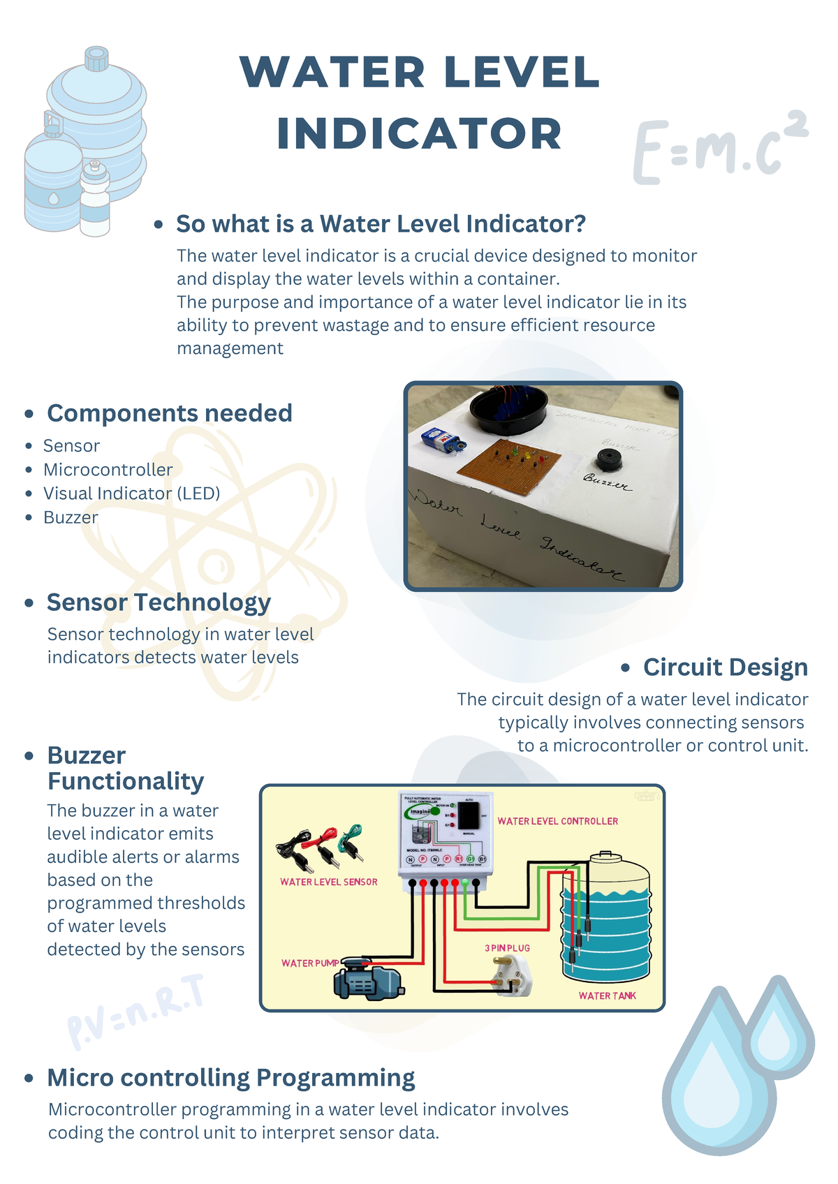 Water Level Indicator - WATER LEVEL INDICATOR So what is a Water Level ...