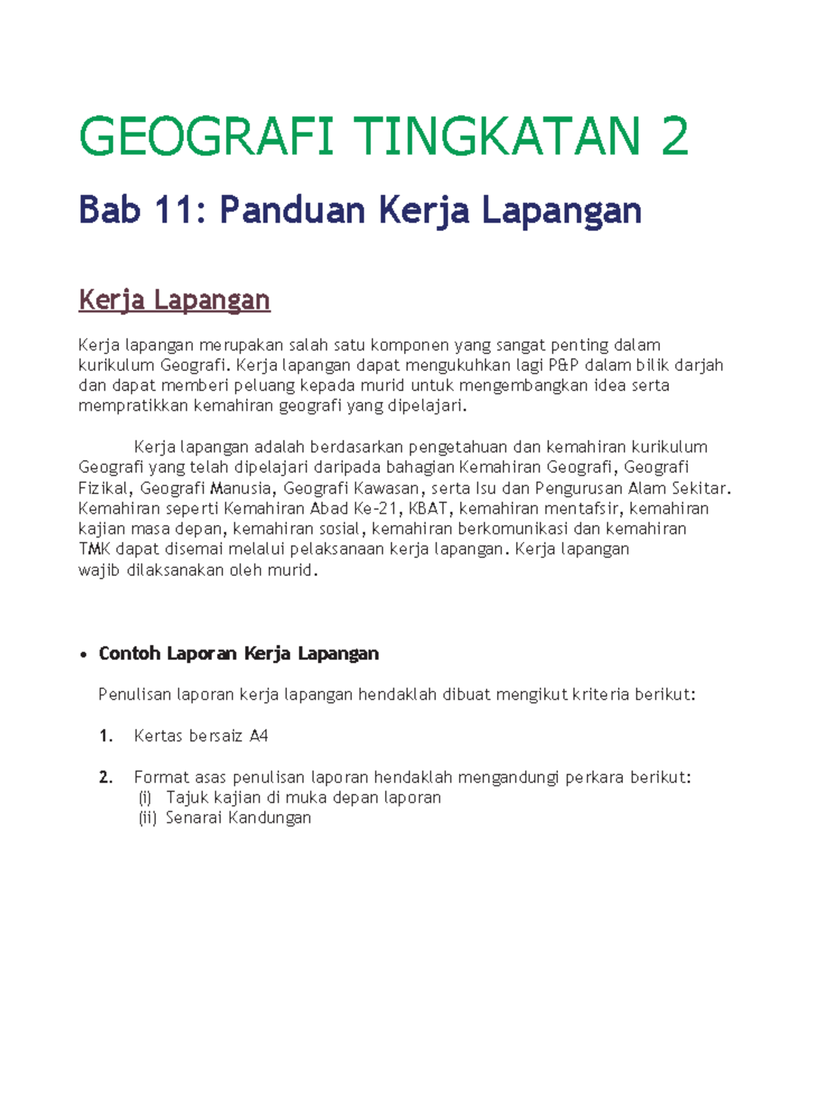 Contoh Kerja Lapangan Geografi Tingkatan Kegiatan Ekonomi Sexiz Pix Porn Sex Picture