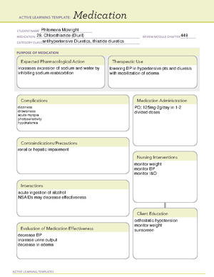 Mannitol - Medication - ACTIVE LEARNING TEMPLATES Medication STUDENT ...