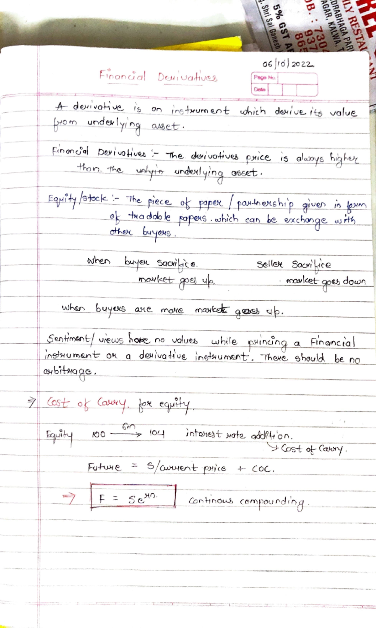 research paper topics derivatives