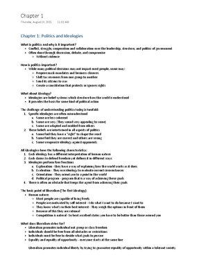 Pols 2305 Ch15 American Government Lecture Notes Important Terms