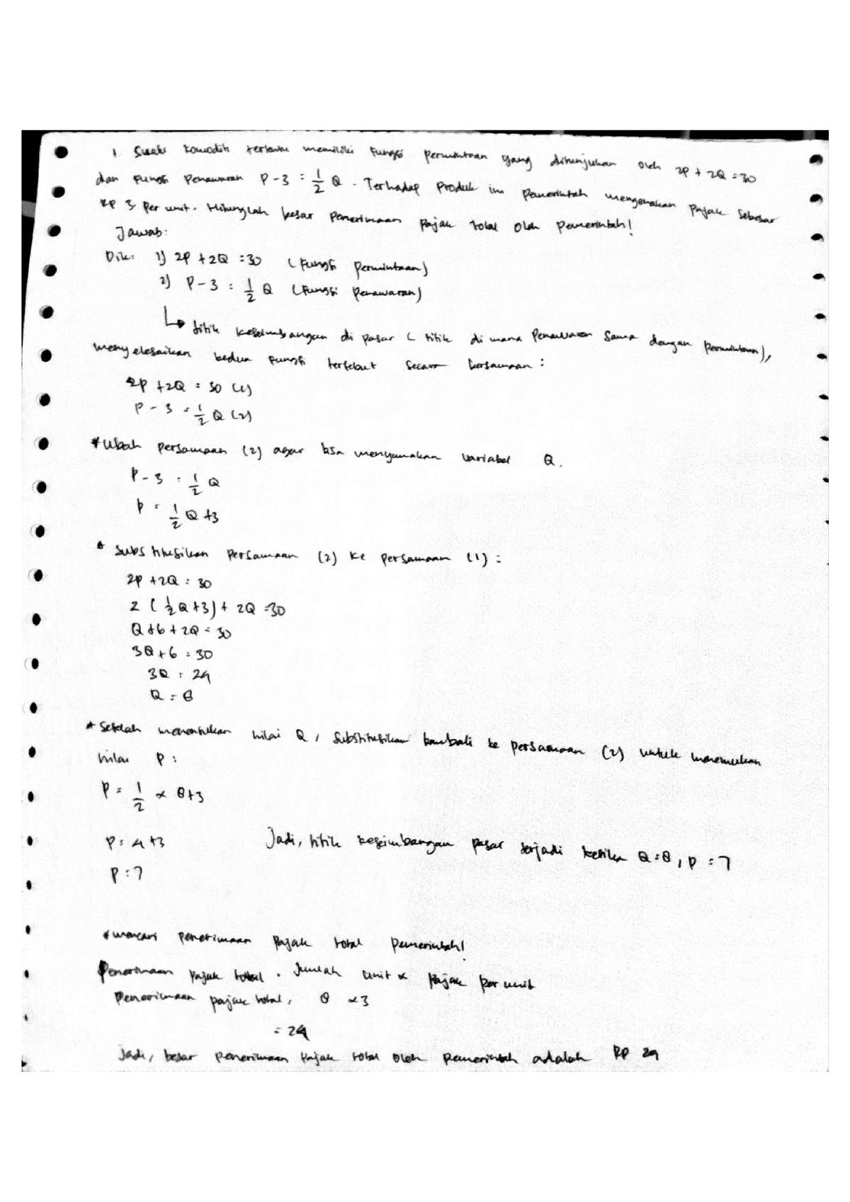 Tugas 2 Matematika - Matematika Ekonomi - Studocu