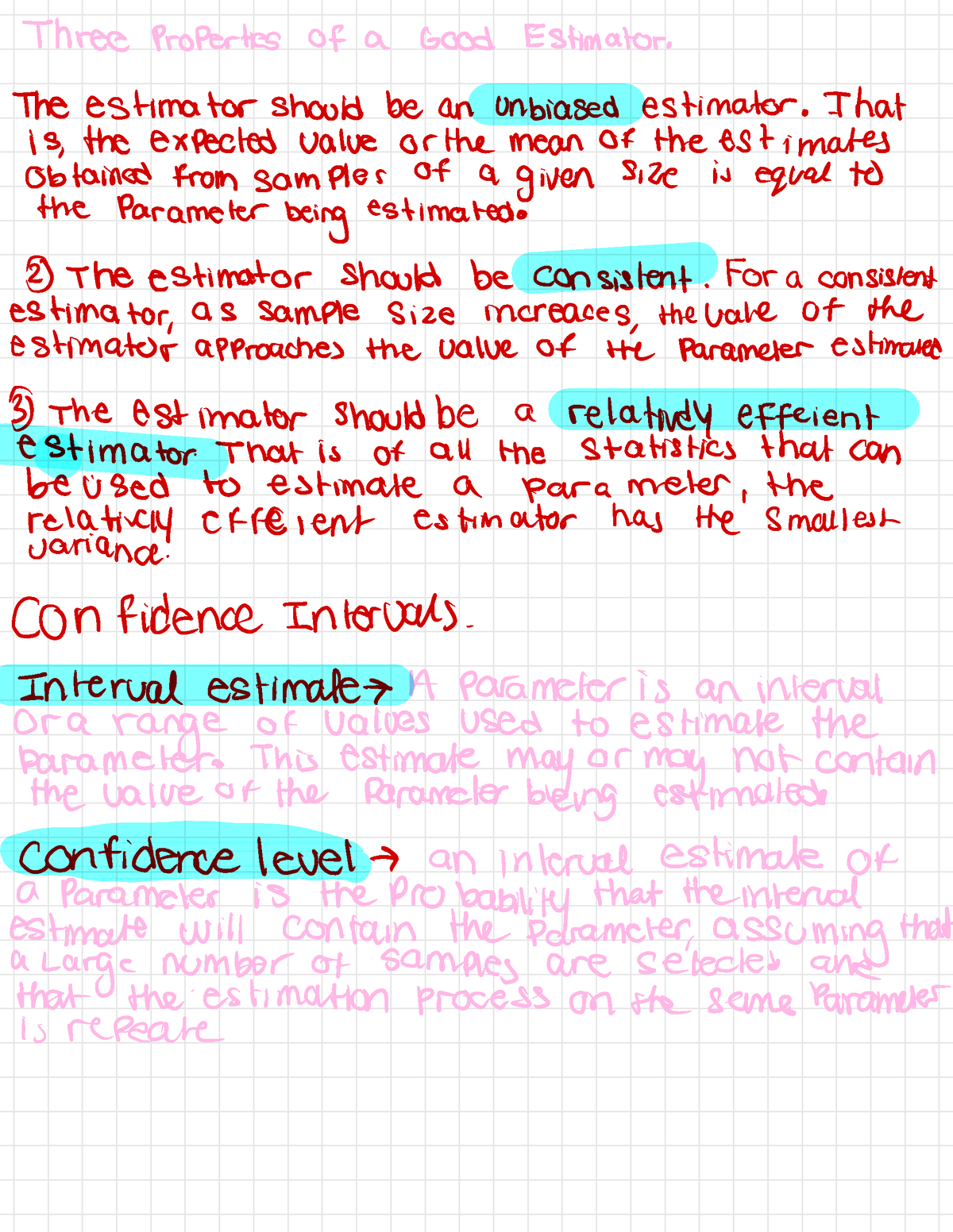 chapter-7-part-5-three-properties-of-a-good-estimator-the-estimator