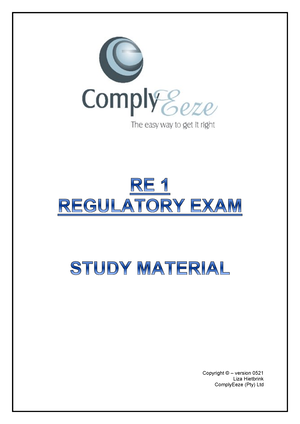 re5 study material