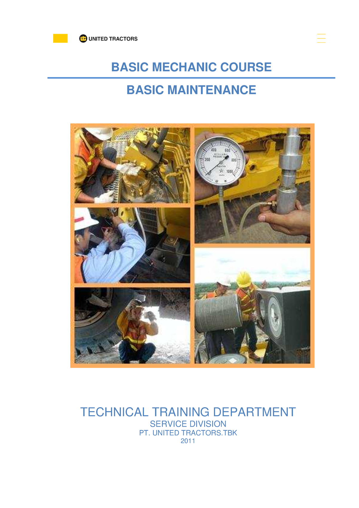 Basic-Maintenance-Libre - TECHNICAL TRAINING DEPARTMENT SERVICE ...