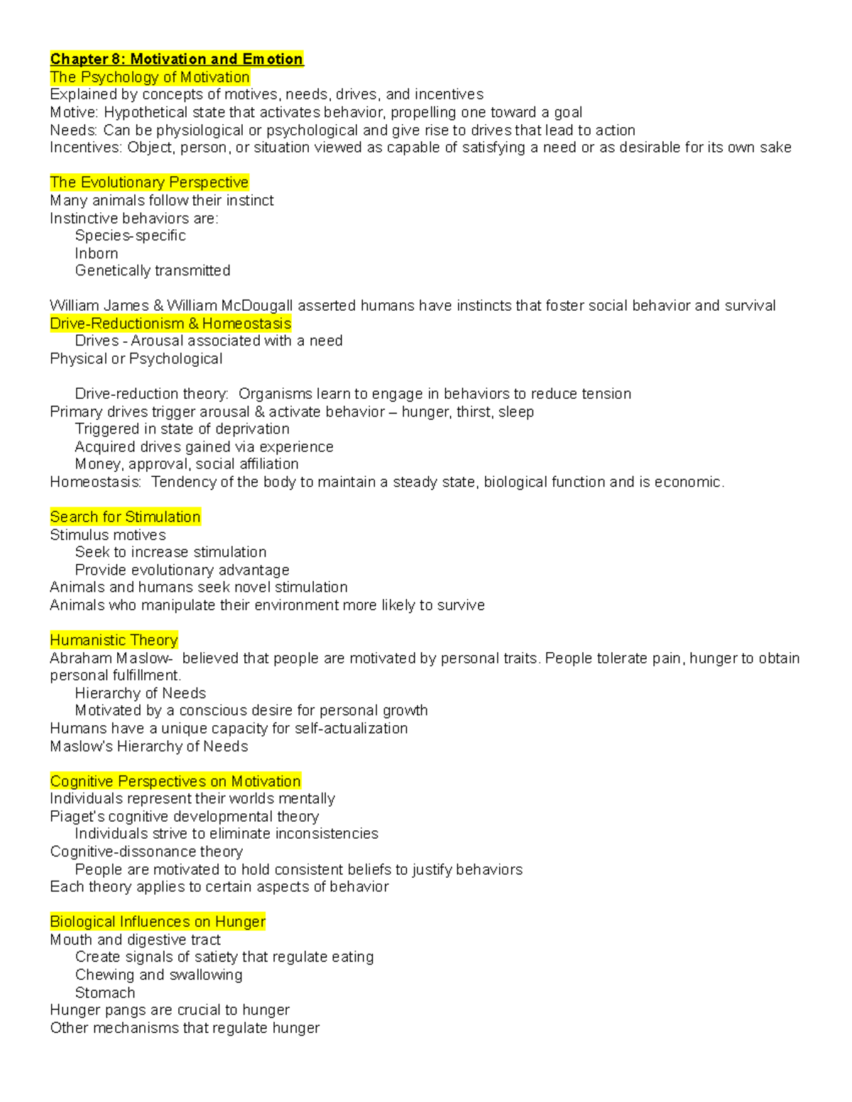 Stimulus Motives Psychology Stimulus Motives Psychology