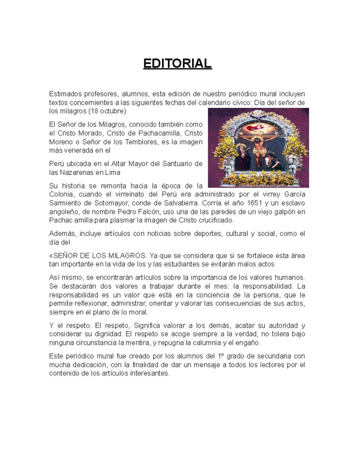 Editoriales Del Universo
