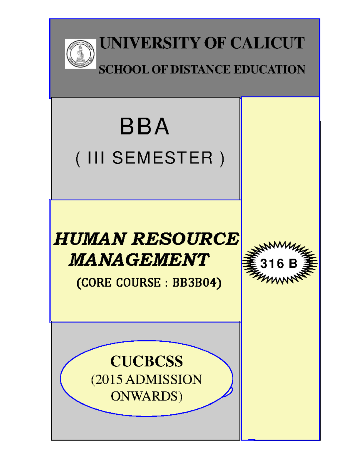 SLMIII Sem BBA Human Resource Management BA POLIICAL SCIENCE