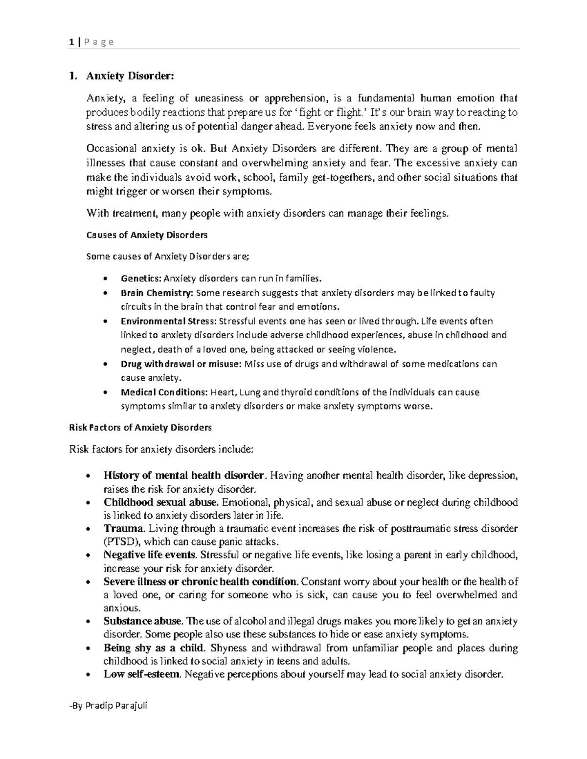 Unit III Neuroses nature cause symptoms and treatment - counseling ...