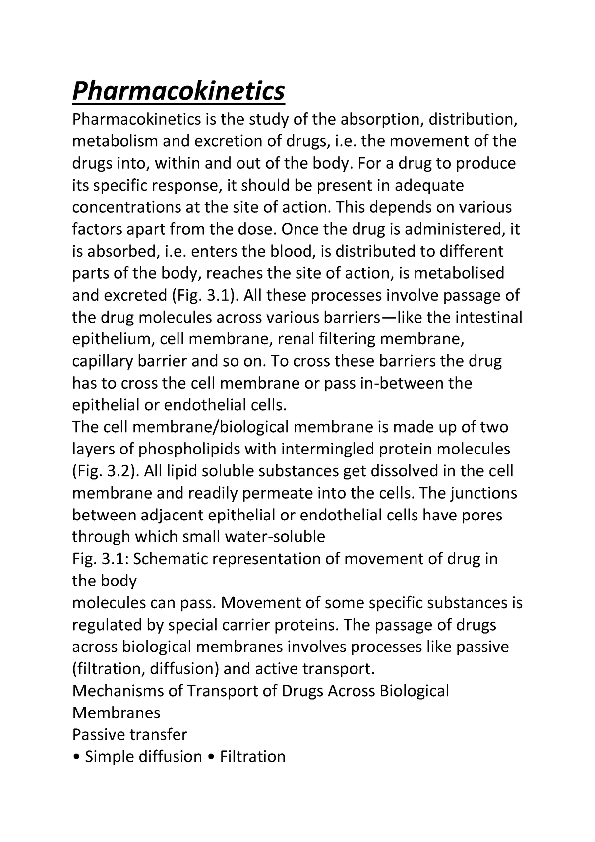 Pharmacokinetics - Useful - Pharmacokinetics Pharmacokinetics Is The ...