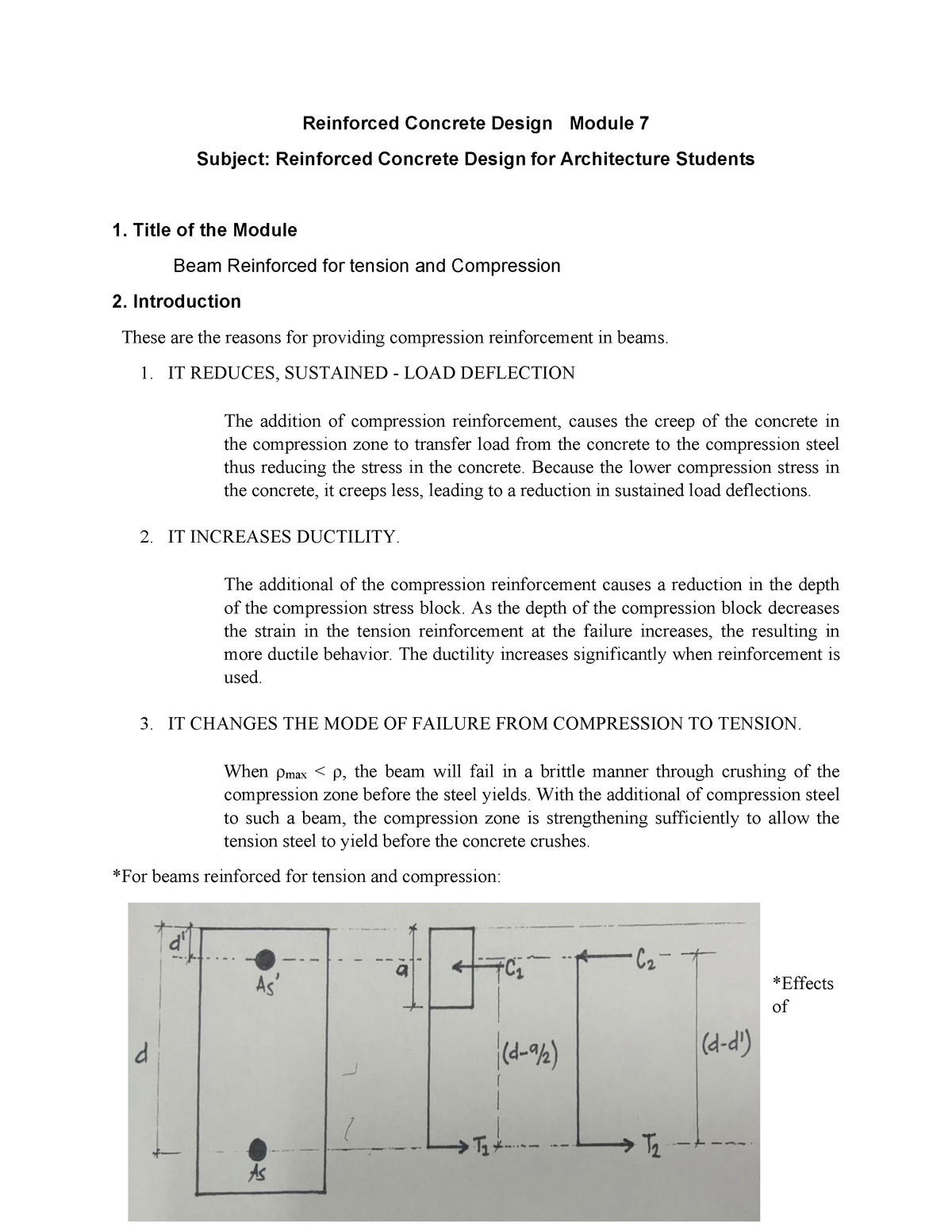 rc-doubly-reinforced-beams-study-material-reinforced-concrete-design-module-7-subject