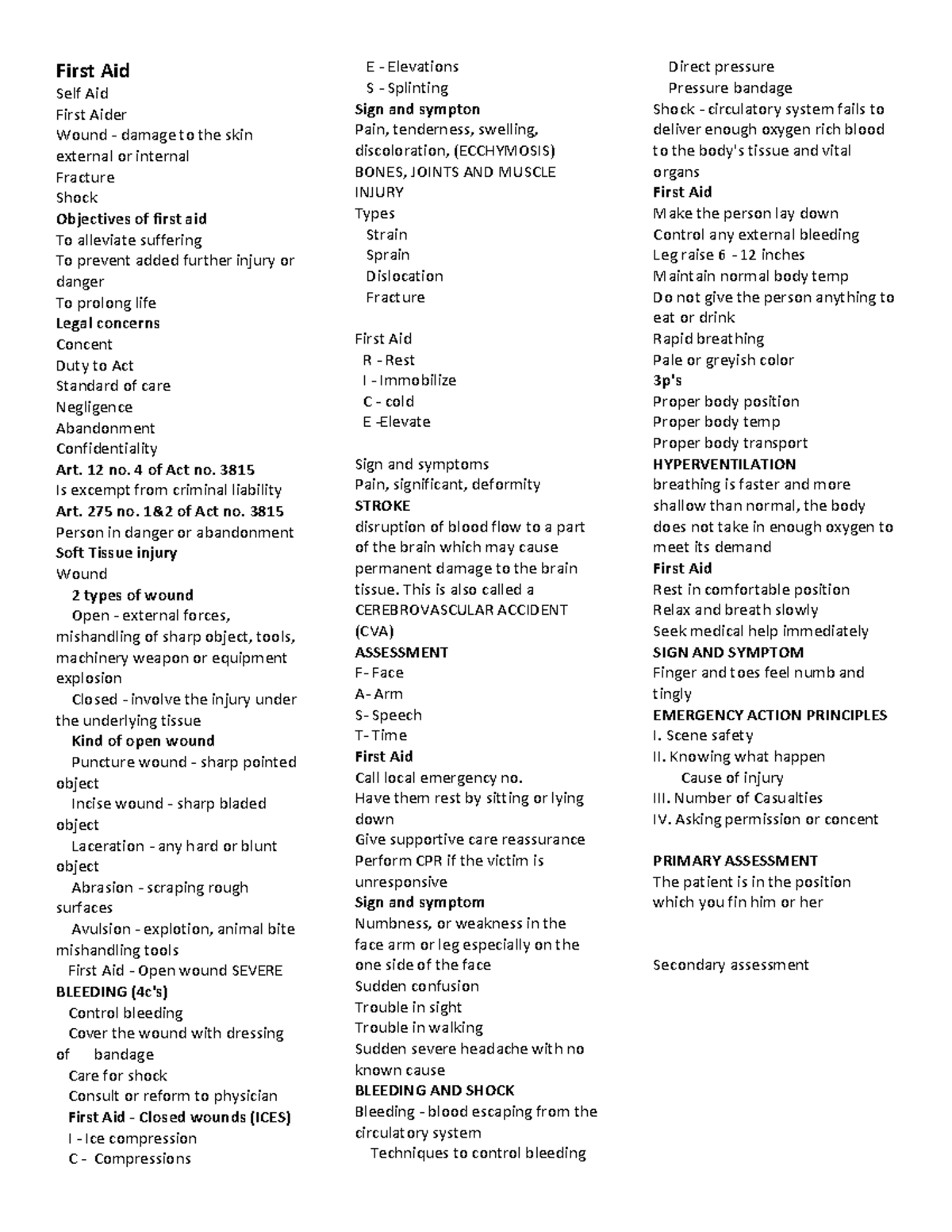 CWTS Finals - Lecture notes 1 - Warning: TT: undefined function: 32 ...