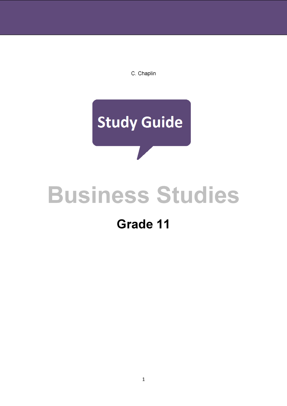 business studies grade 11 term 3 presentation of business information