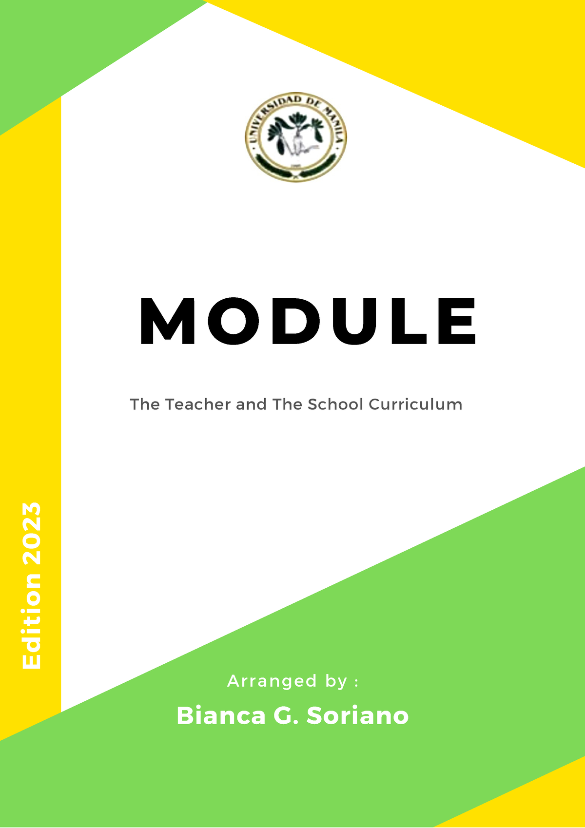 Module 3 Personal And Professional Competencies - The Teacher And The 