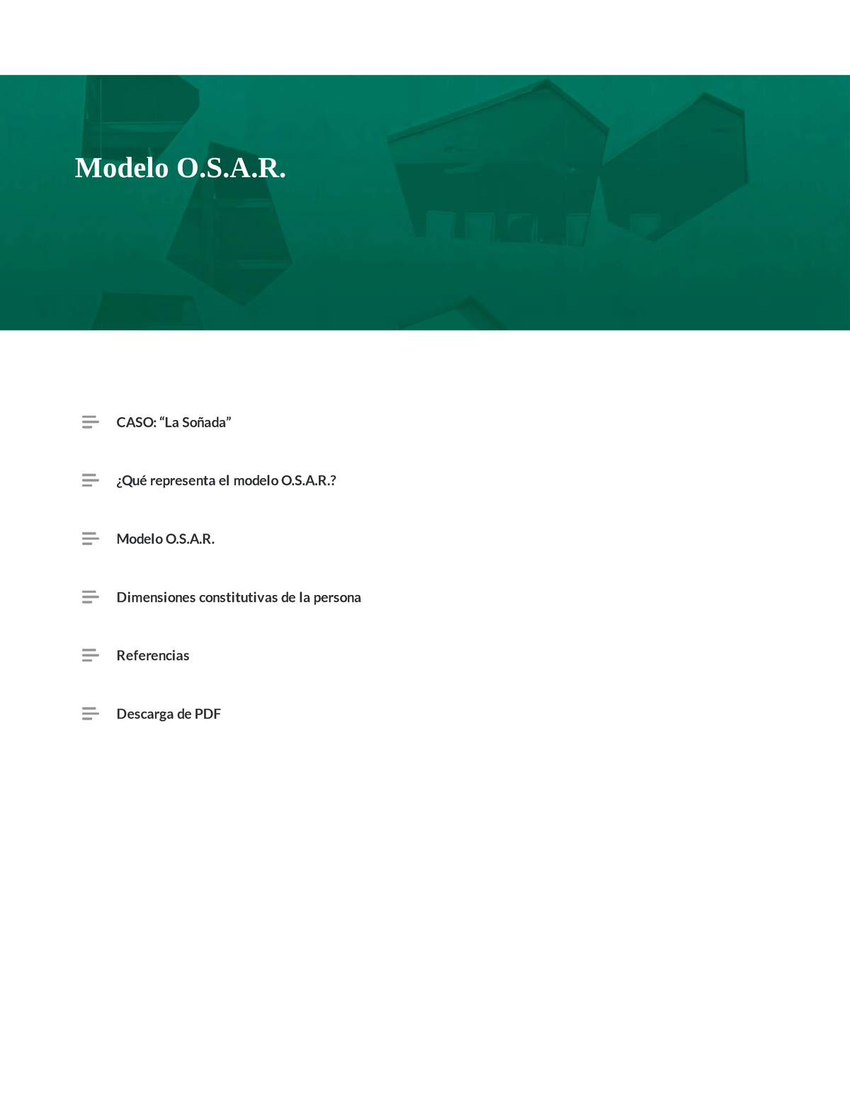 2 Lectura 2 Modelo .R - CASO: “La Soñada” ¿Qué representa el modelo  .? Modelo . - Studocu