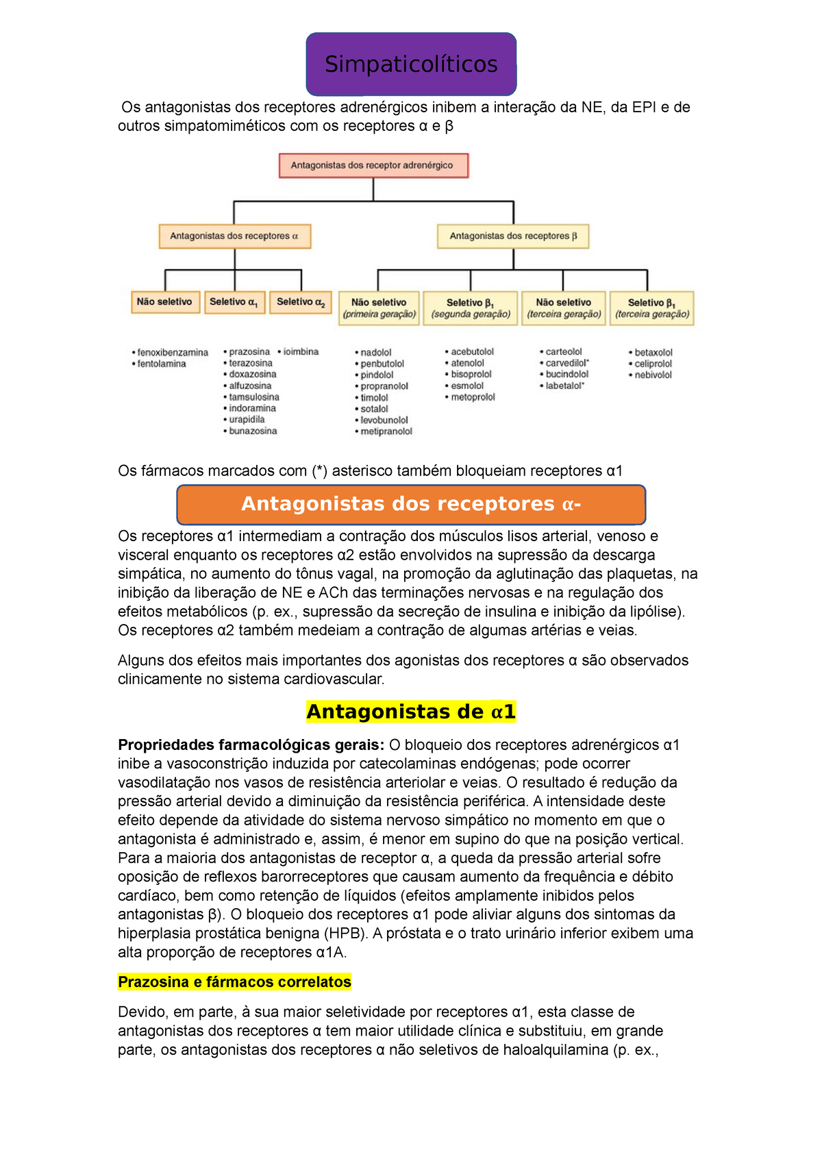 ANTAGONISTAS BETA ADRENÉRGICOS