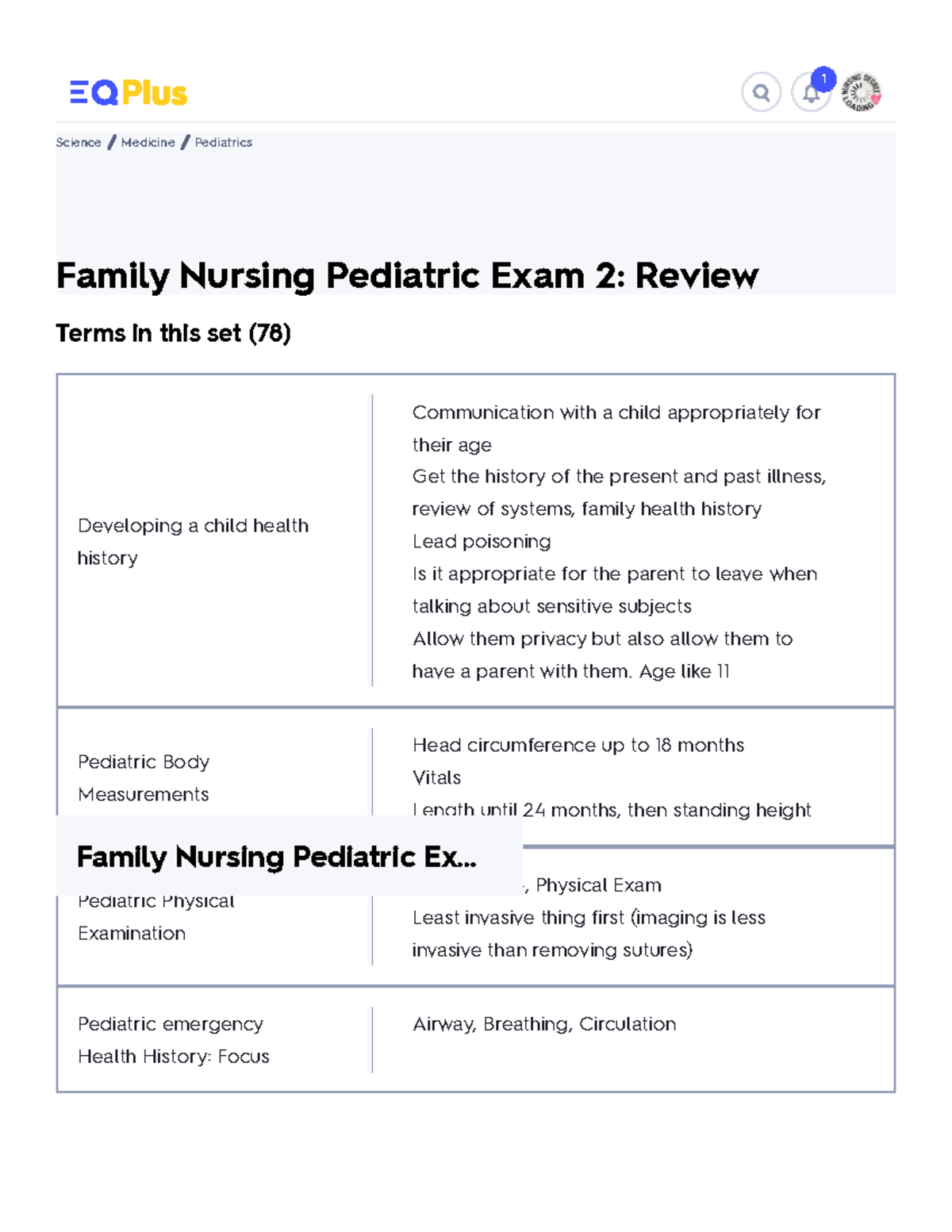 Family Nursing Pediatric Exam 2 Review Flashcards Quizlet 1 Family   Thumb 1200 1553 