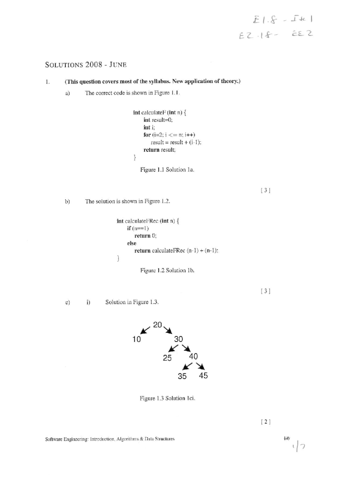 Exam 2008, answers - EE2-12 - Studocu
