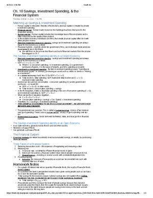 Ch 15 Monetary Policy Notes - 4/25/23, 5:54 PM OneNote - Studocu