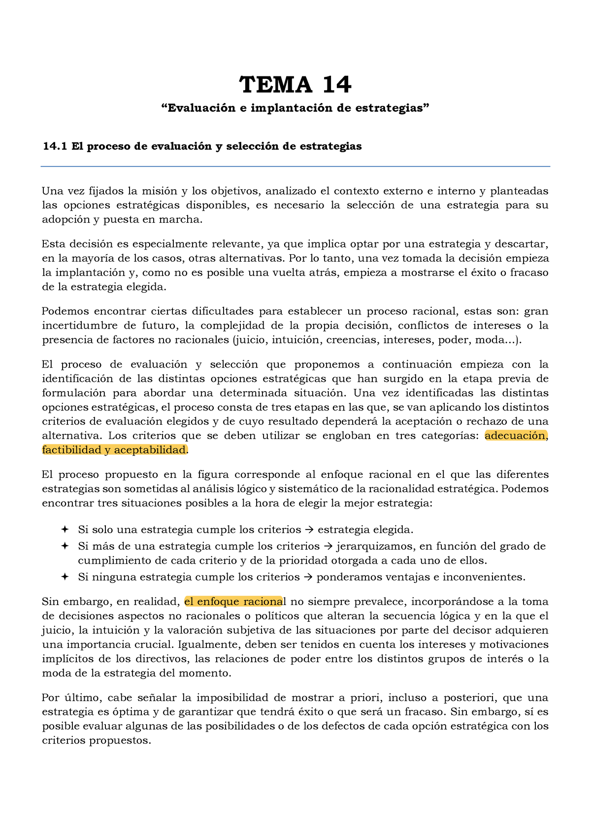 TEMA 14. Evaluacion E Implantacion - TEMA 14 Ealuacin E Implantacin De ...