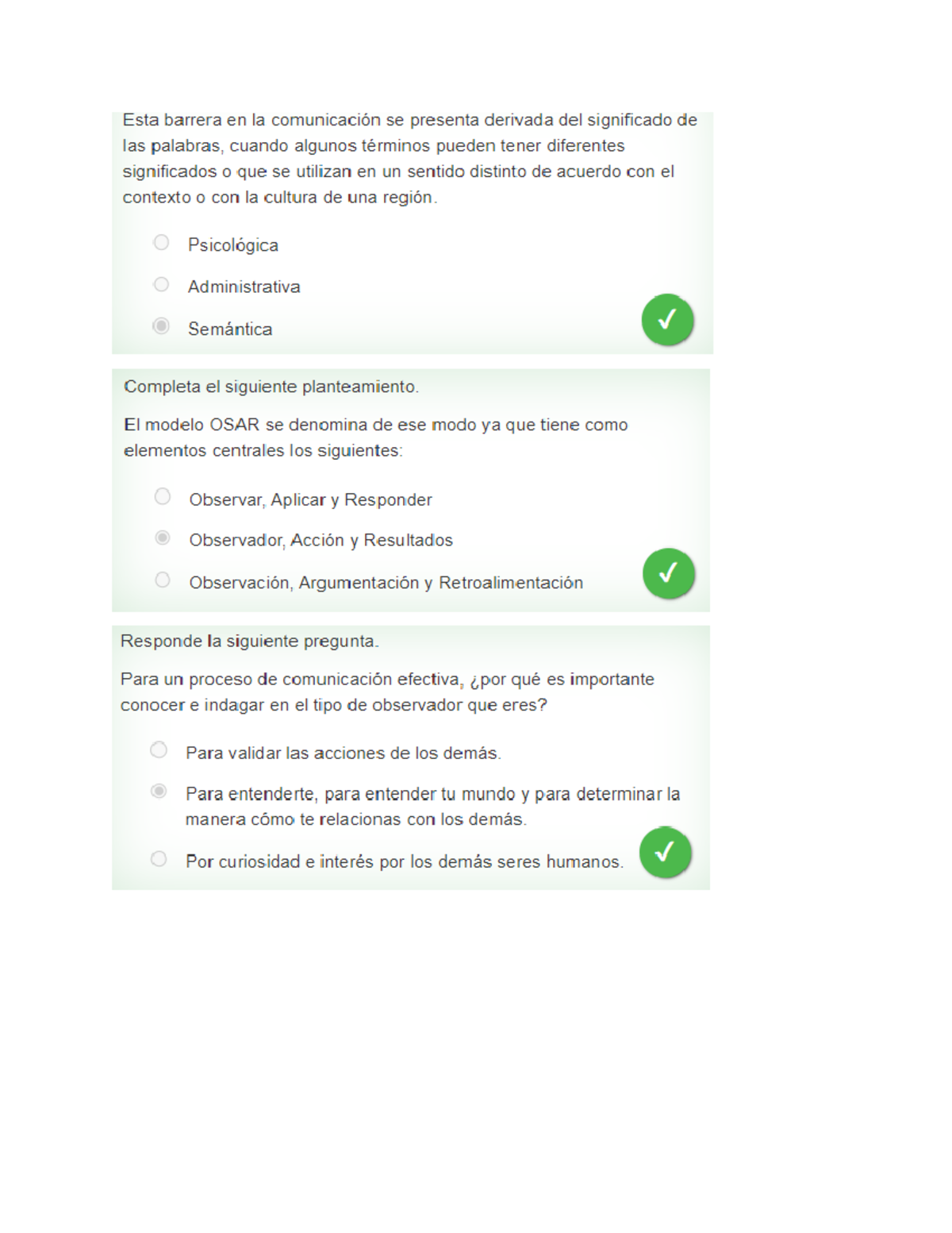 Examen 1 comunic efectiva - taller de comunicacion efectiva - Studocu