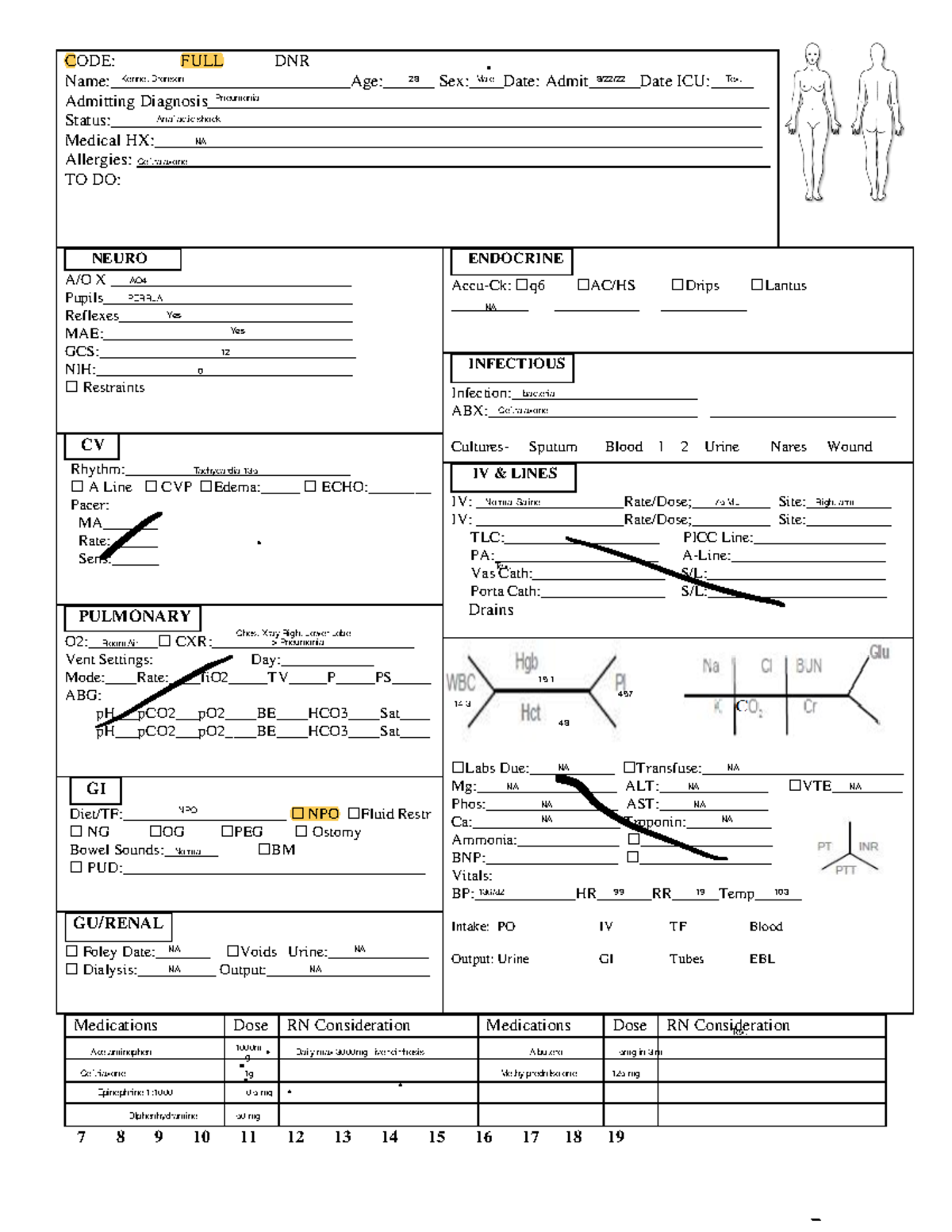 Professor Blackard Nursing Process Worksheet 2022 - 7 8 9 10 11 12 13 ...