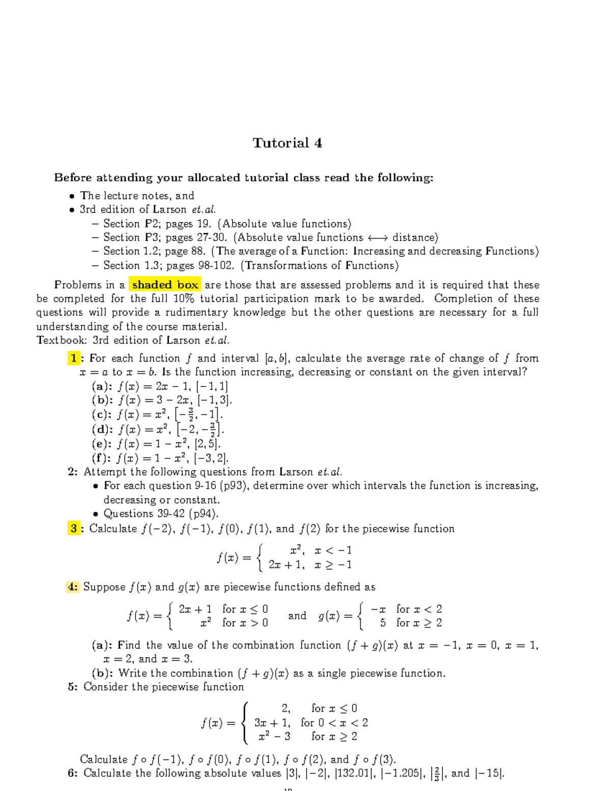 MCD2130 Tutorial Notes Week 4 - Tutorial 4 Before attending your ...