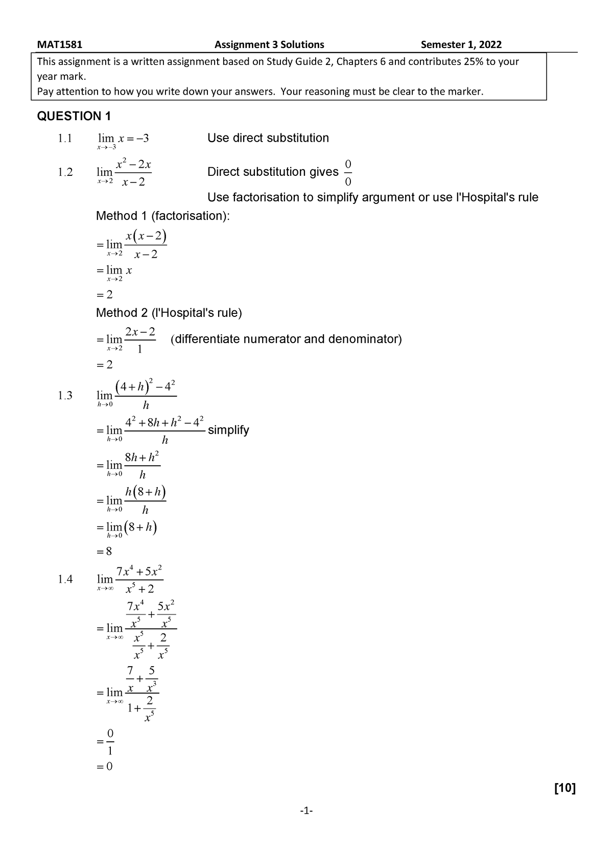 solved assignment 1 1423