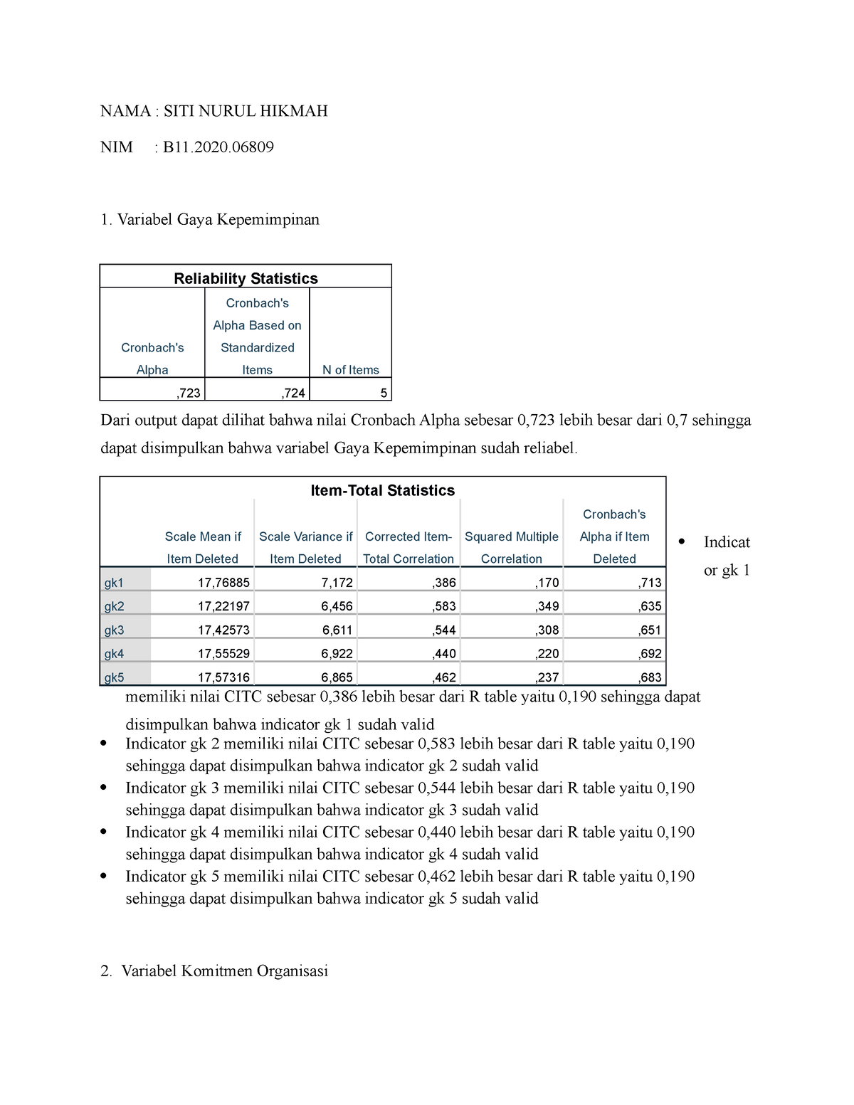 Pert 8 Tugas Multivariat Siti Nurul Hikmah 06809 - NAMA : SITI NURUL ...