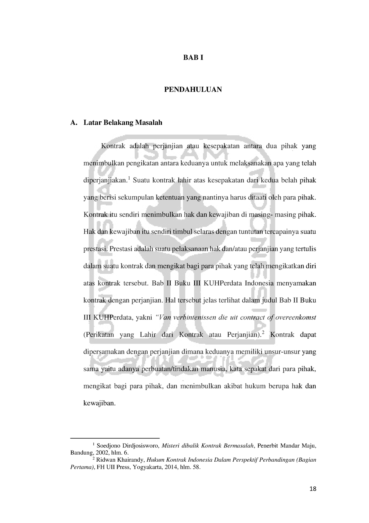 05.1 Bab 1 - Makalah Ini Untuk Mahasiswa - BAB I PENDAHULUAN A. Latar ...