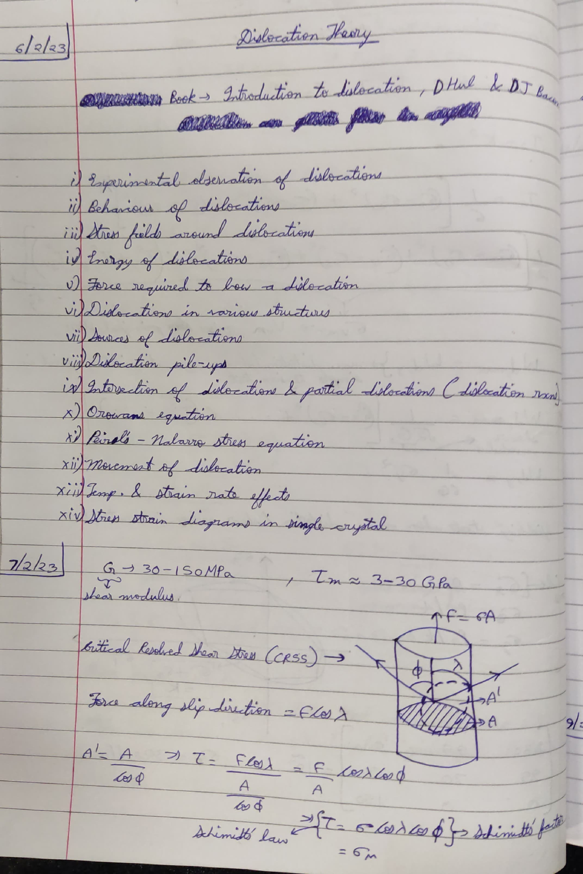 Mbm Unit2 - Mechanical Behaviour Of Materials - Mechanics Of Solids - E ...