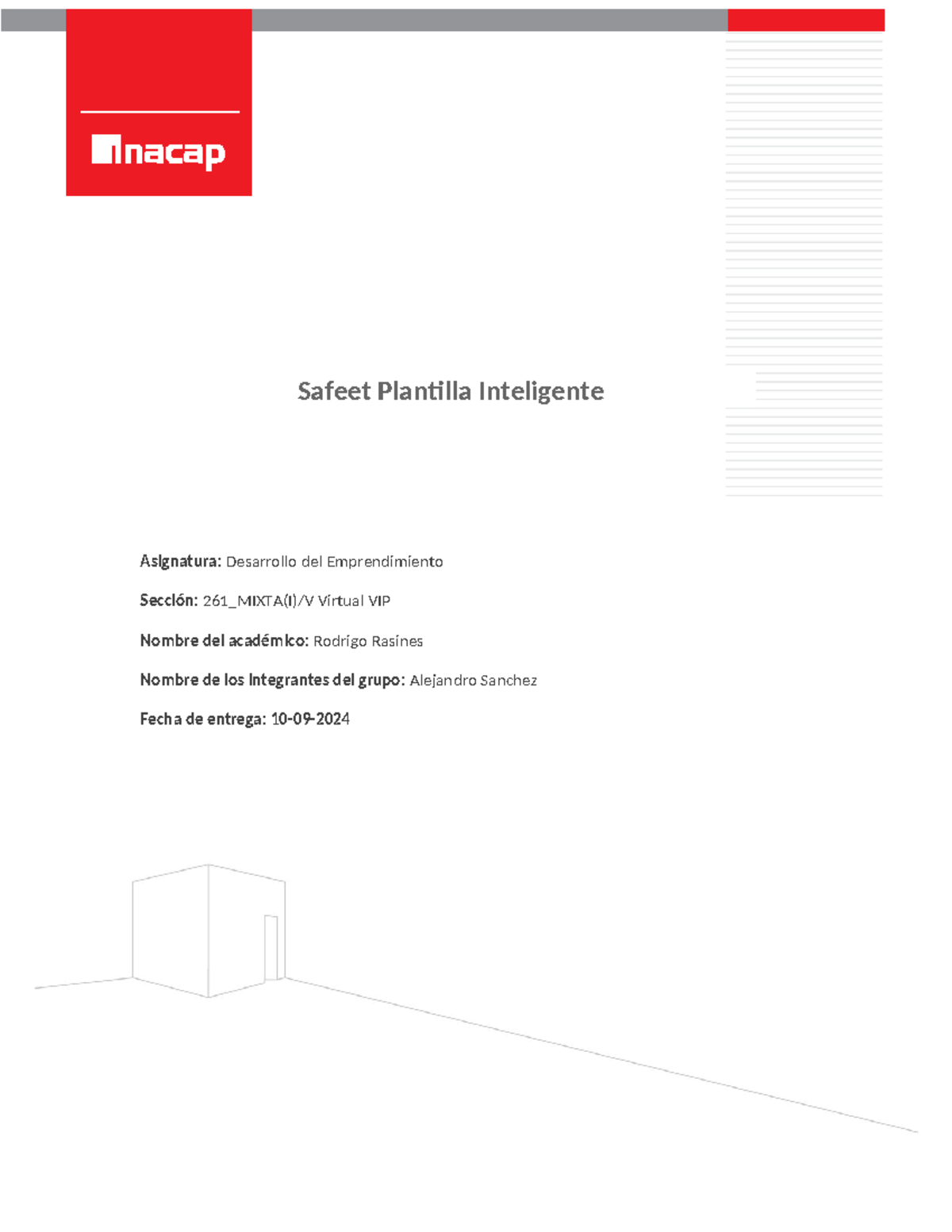 Safeet - Rol: plantilla inteligente, cuyo objetivo es mejorar la ...