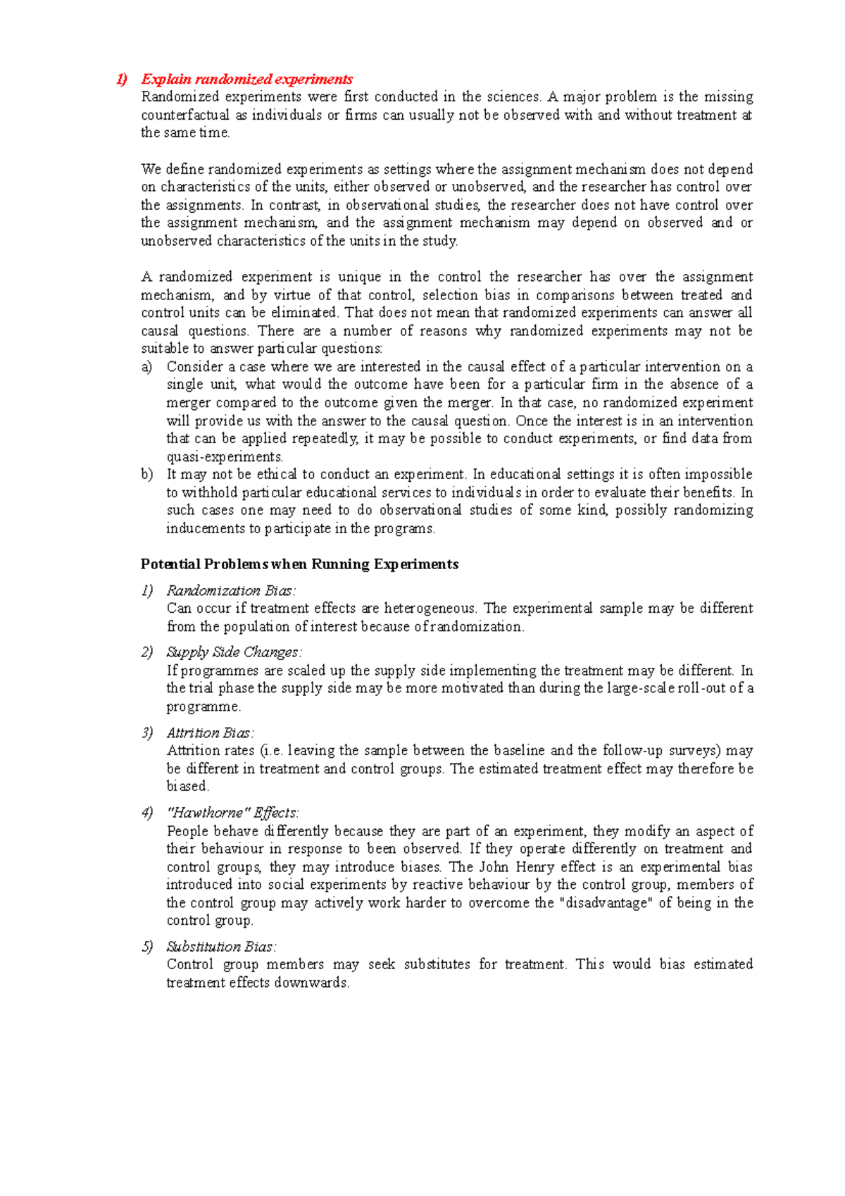 empirical-methods-summary-1-explain-randomized-experiments