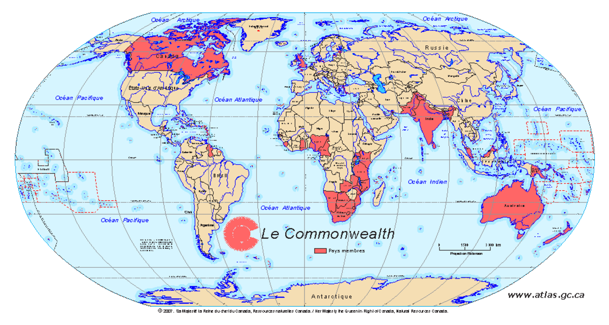 Commonwealth fr - histoire - Pays membres Le Commonwealth C a n a d a ...