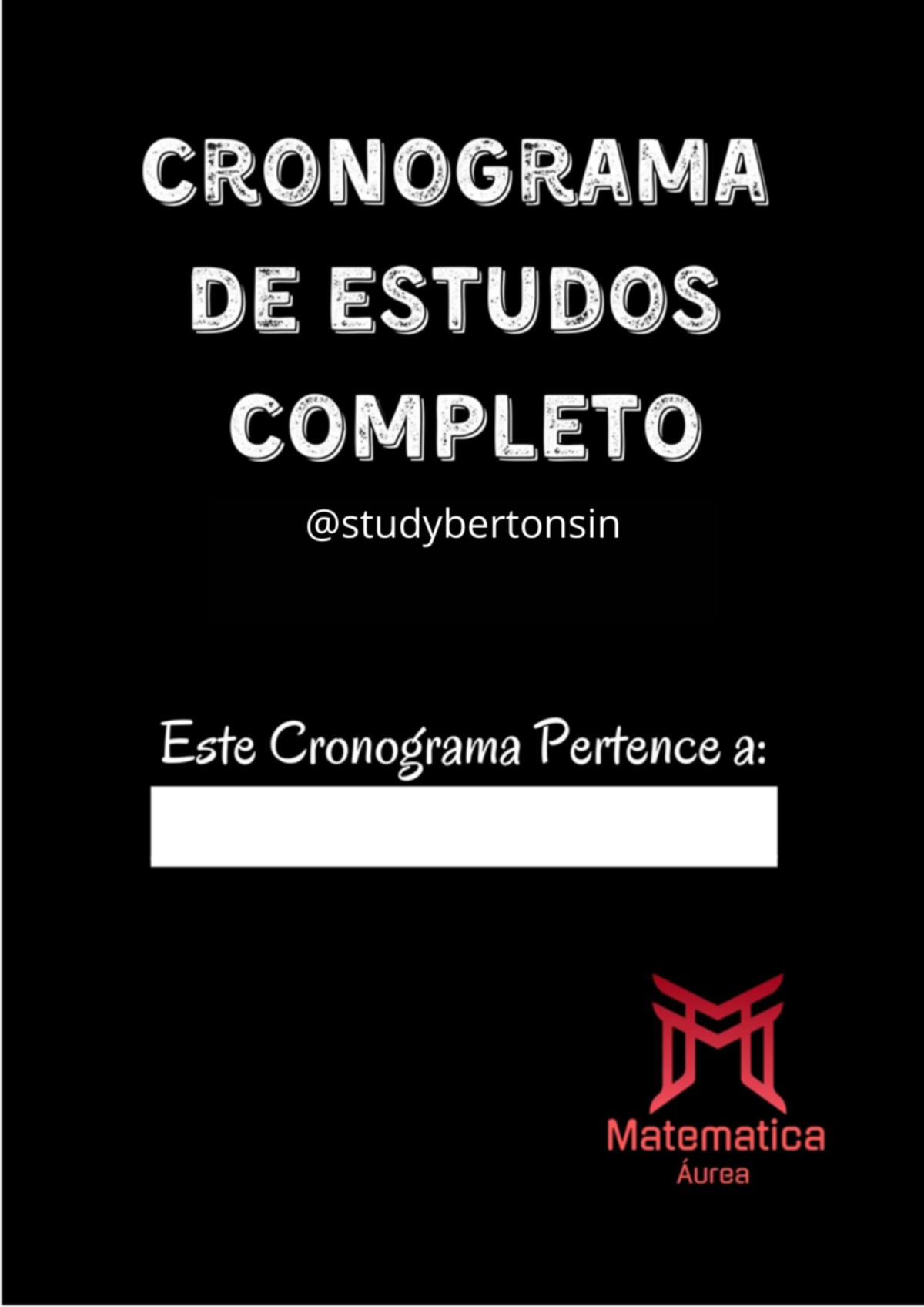 Cronograma Enem 5 meses - CRONOGRAMA DE 5 MESES PARA ENEM *Pintados de ...