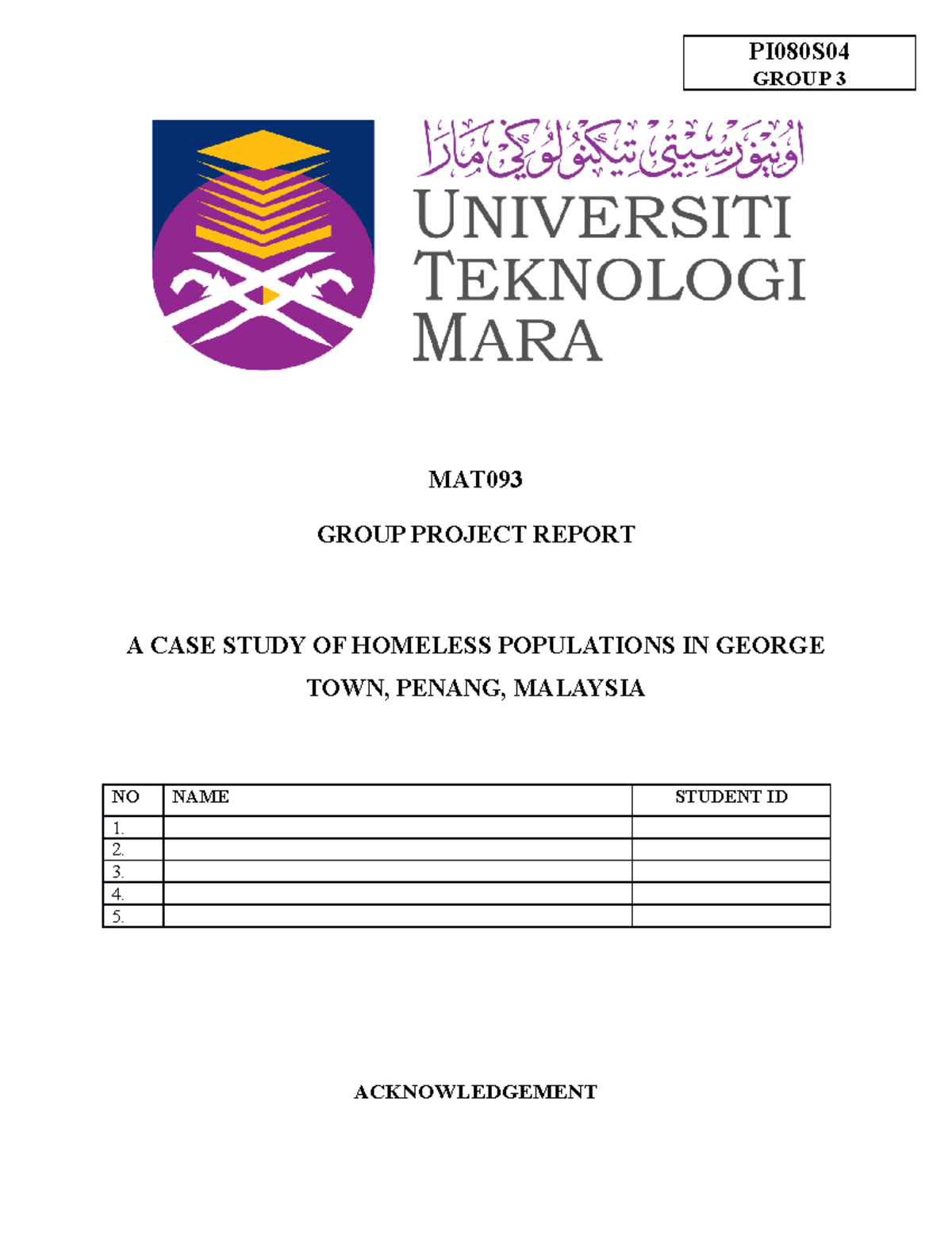 case study mathematics 3 politeknik